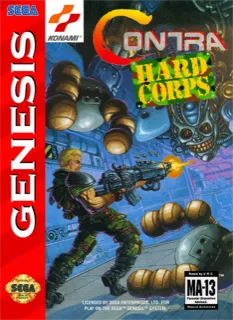 Box art for Contra - Hard Corps (USA, Korea) (En)