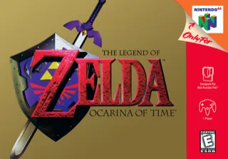 Box art for Legend of Zelda, The - Ocarina of Time (USA) (Rev 2)