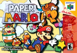 Box art for Paper Mario (USA)